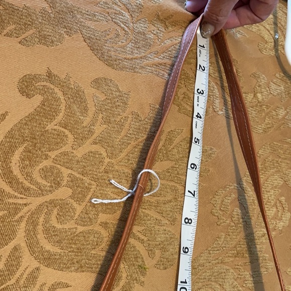 Leather and cotton bag - Picture 13 of 15